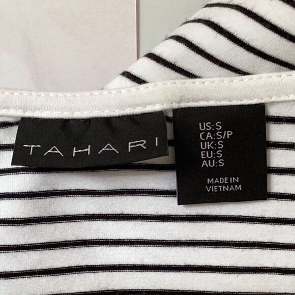 AHARO WOMENS SMALL T SHIRT TOP BLOUSE - Picture 5 of 6